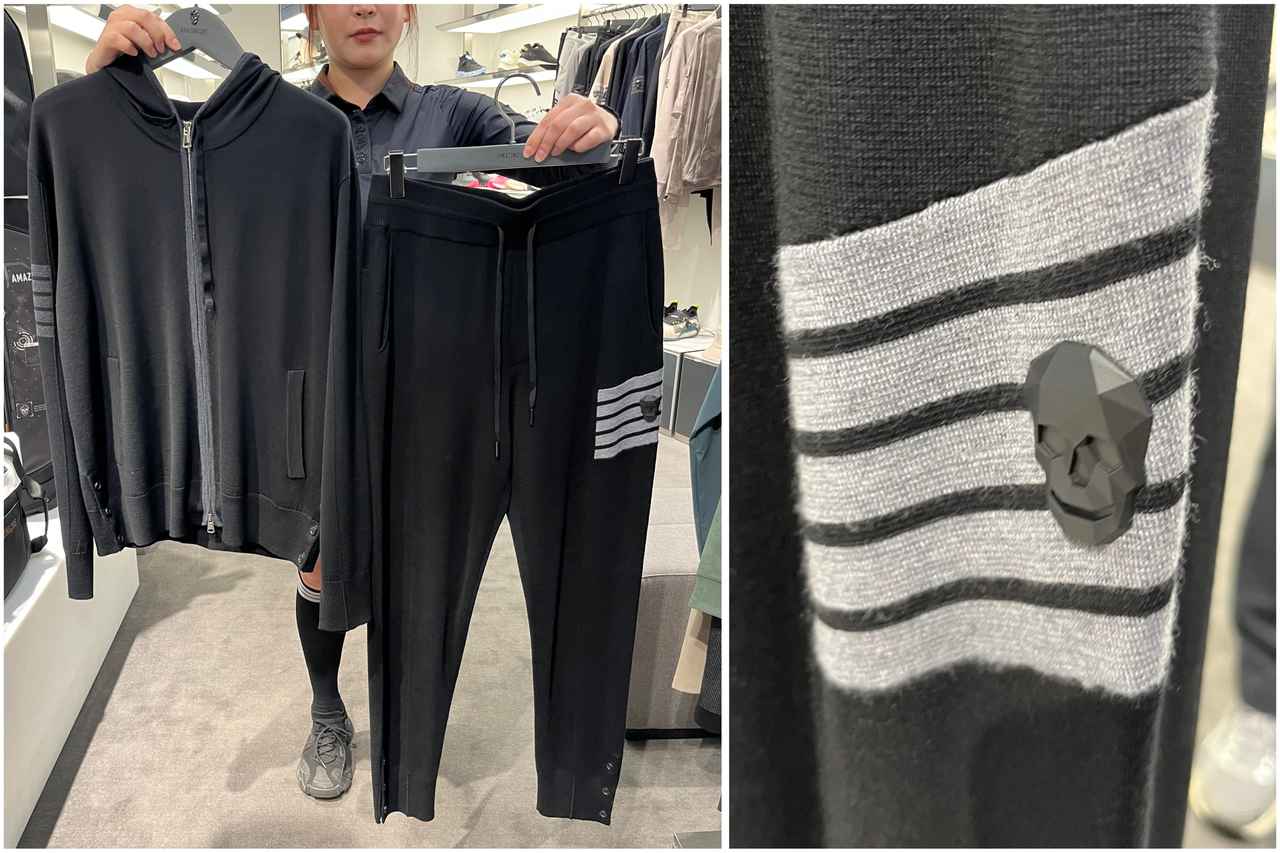 画像: 韓国で特に人気なのはセットアップ（左）