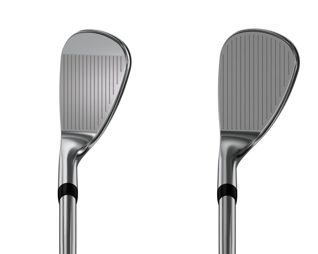 画像: 左が52°、右が60°