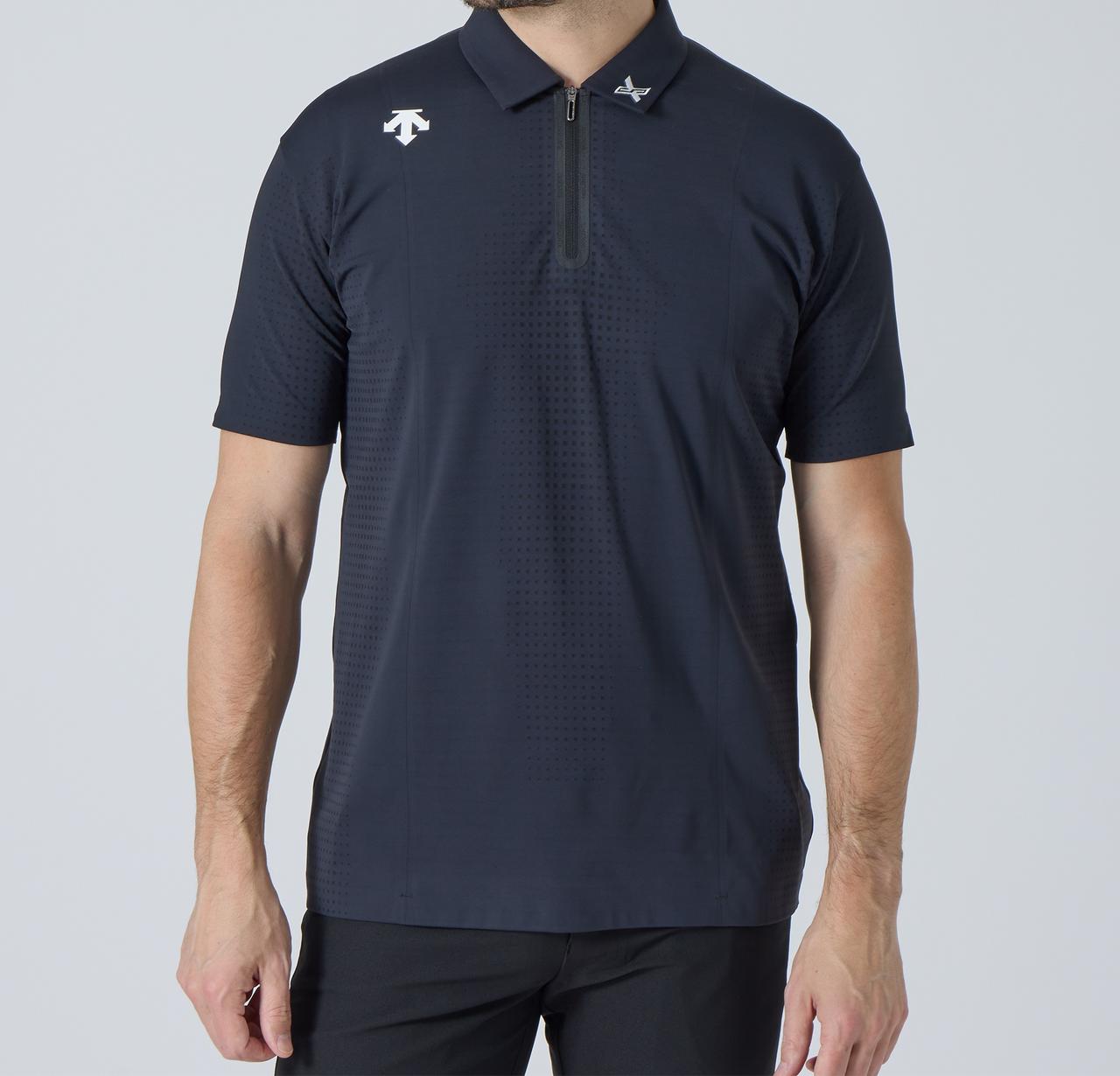 画像 : 【g-arc collection】タフシャインジャカード半袖シャツ シャウフェレモデル