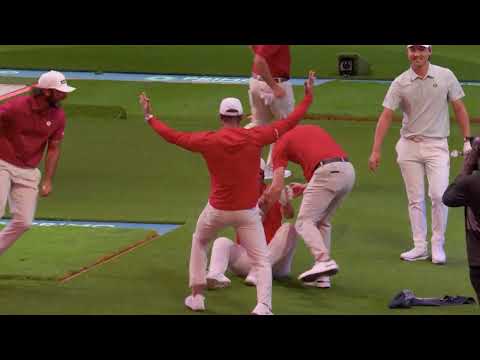 画像: Tom Kim's hole-in-one was ELECTRIC ⚡️ | TGL www.youtube.com