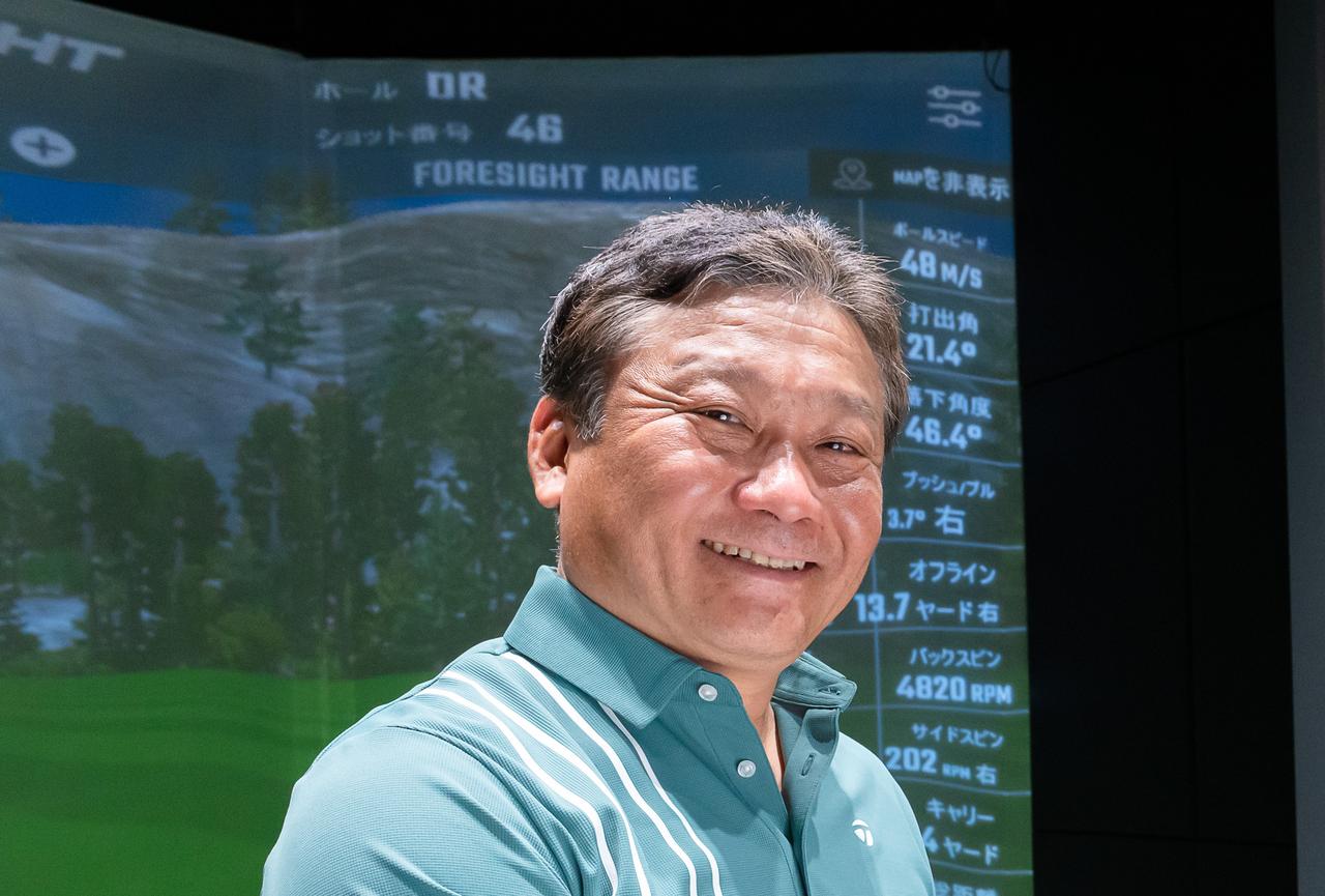 画像: 金井将能さん（HC6）。ヘッドスピードは42～43m/s、ベストスコア72の競技派ゴルファー