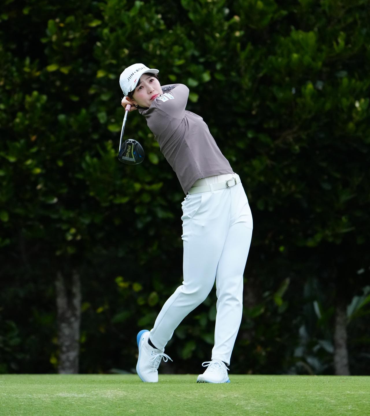 画像 : プロV1使用蛭田みな美