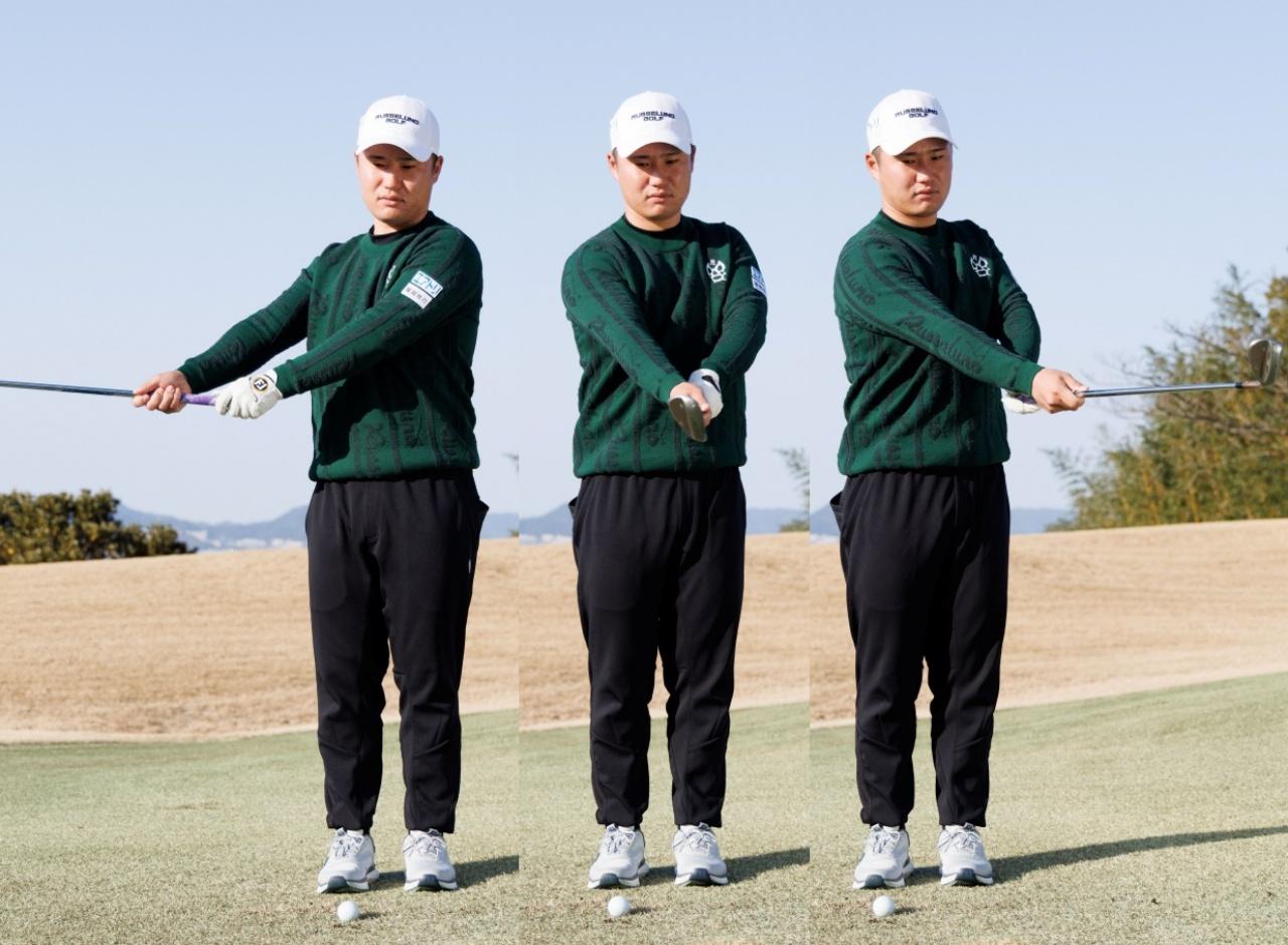 画像: 腕を積極的に使う