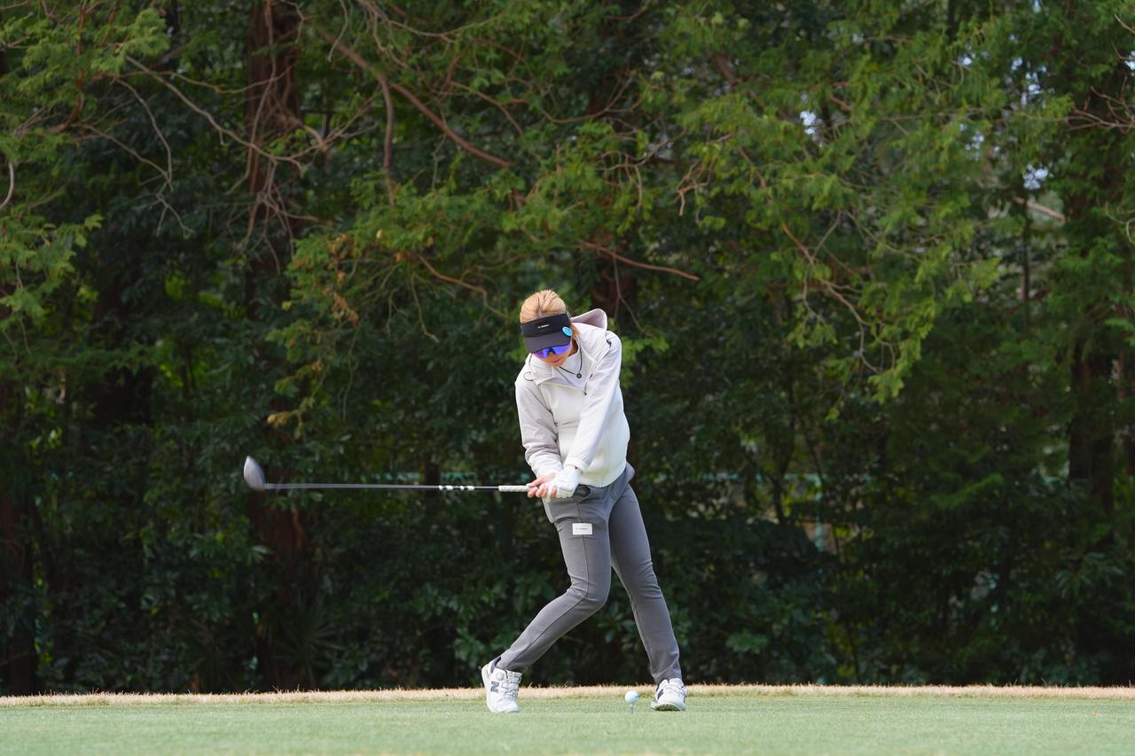 画像 : P6（シャフトが地面と平行）