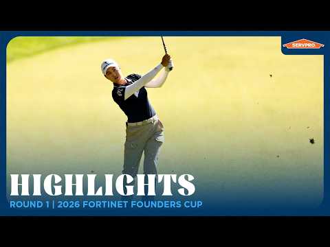 画像: Round 1 Highlights presented by ServPro | 2026 Fortinet Founders Cup www.youtube.com