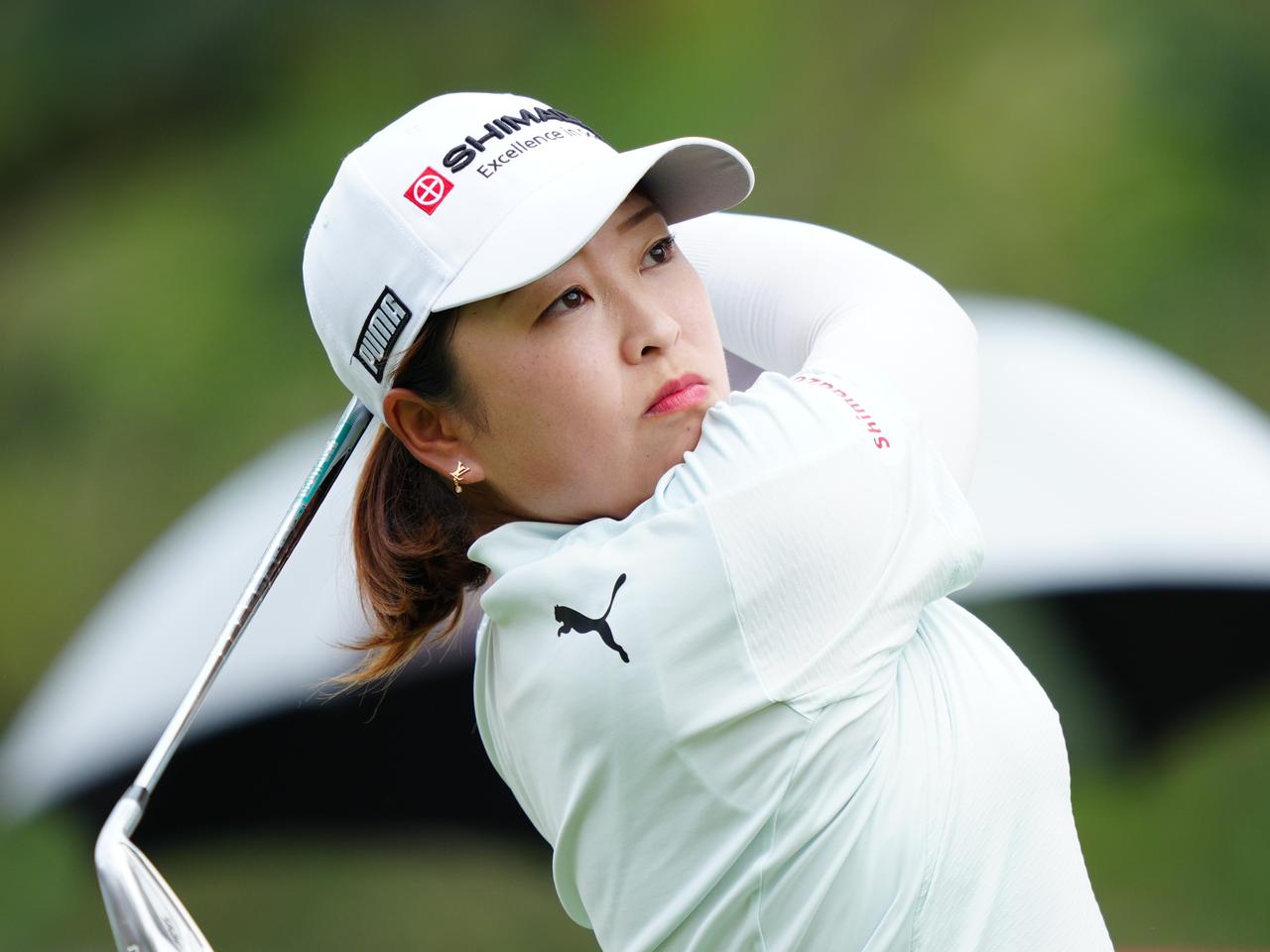 画像: 日本選手最上位の7位タイでスタートした西郷真央（写真は25年ホンダLPGAタイランド、撮影/姉崎正）