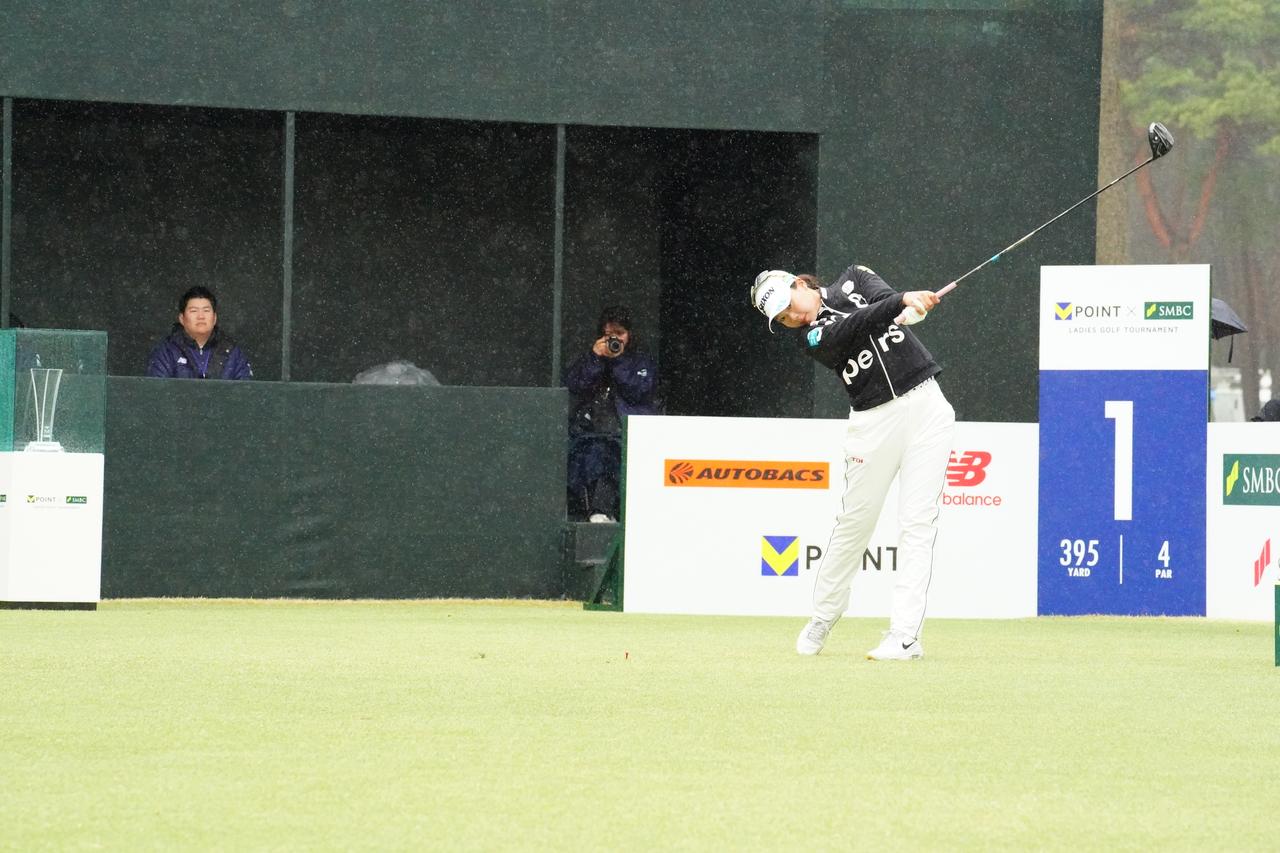 画像 : 7番目の画像 - Vポイント×SMBCレディス初日の菅楓華のドライバースウィング - みんなのゴルフダイジェスト