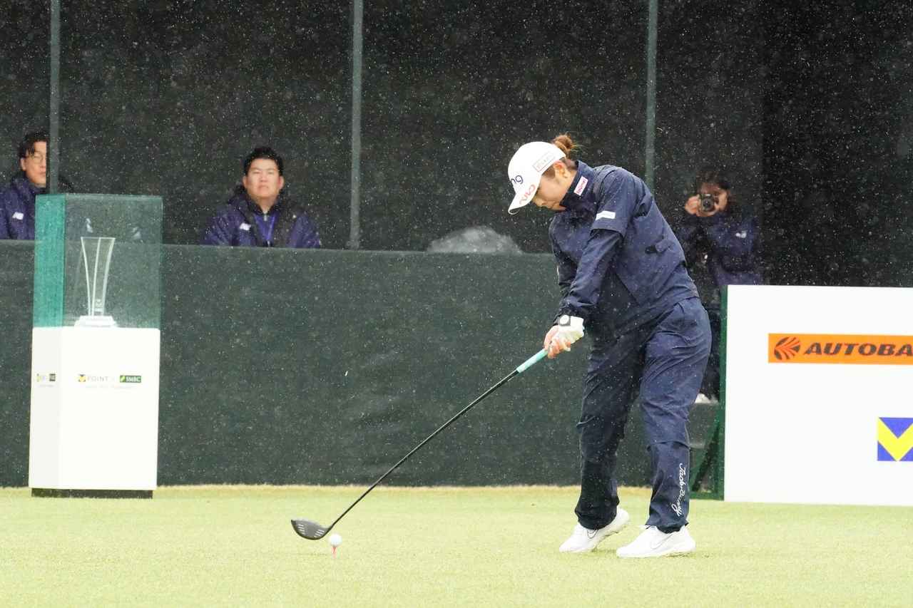 画像: 前半1バーディ、ノーボギーの佐久間は、後半に3つのバーディを獲る猛チャージ