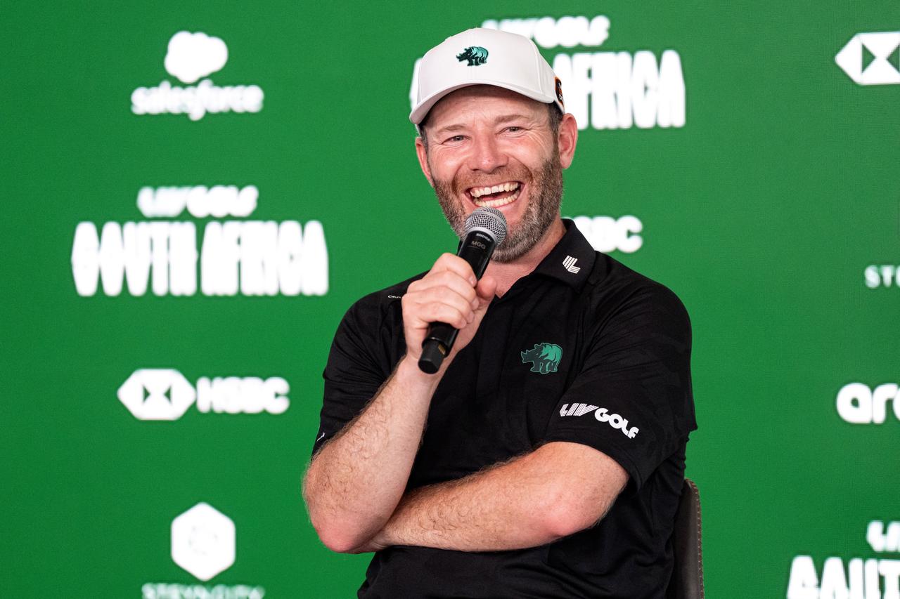 画像: 2打差の2位タイで週末に入るブランデン・グレース（提供/LIVゴルフ）