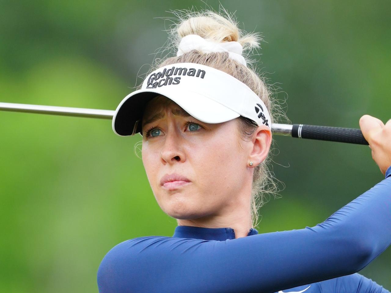 画像: 首位と5打差の3位タイで予選ラウンドを終えたネリー・コルダ（写真は24年シェブロン選手権、撮影/岩本芳弘）