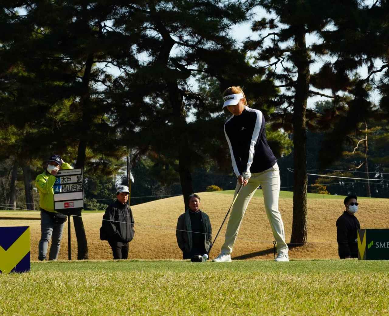 画像 : 1番目の画像 - 横山翔亜のドライバー連続正面写真 - みんなのゴルフダイジェスト