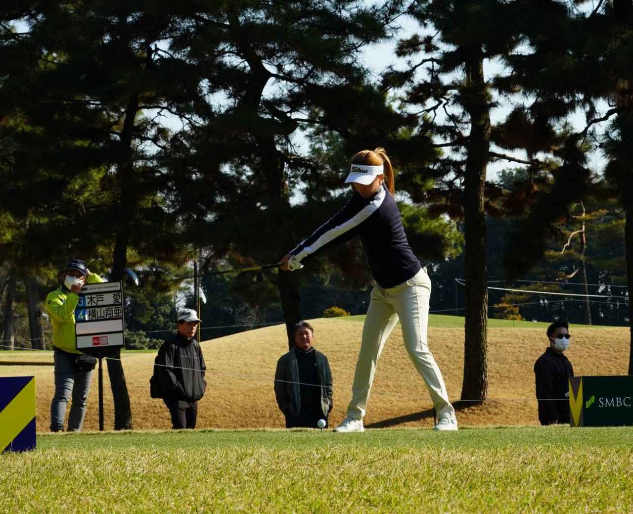 画像 : 2番目の画像 - 横山翔亜のドライバー連続正面写真 - みんなのゴルフダイジェスト