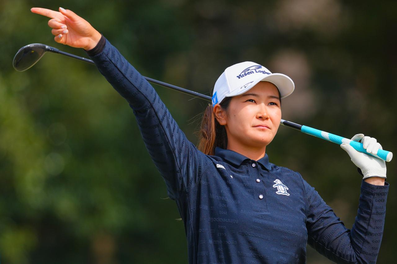 画像: 何度か逆球がでてしまうが、グリーン周りが冴えていた神谷(撮影/姉崎正)