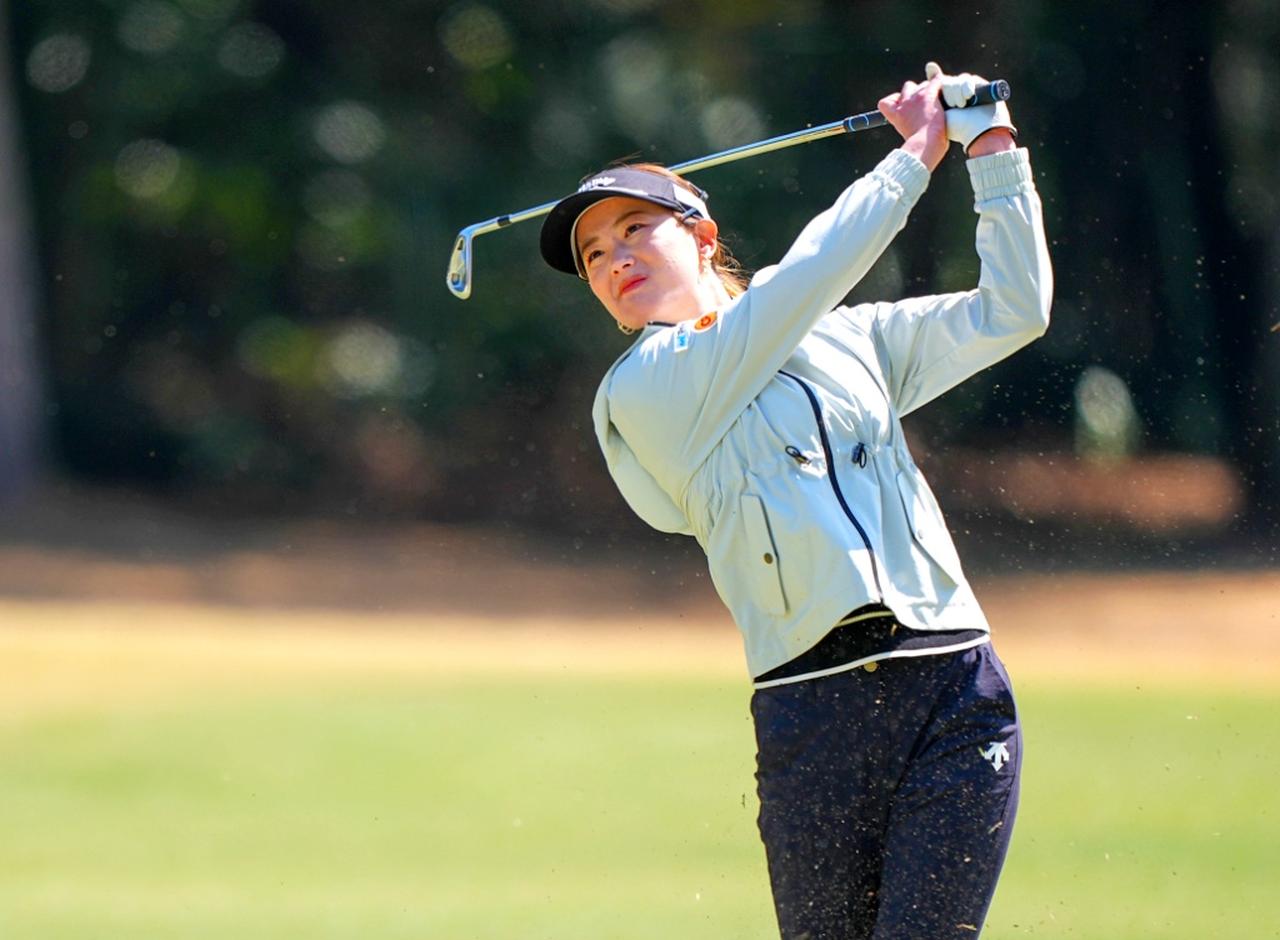 画像: ツアー2年目の青木香奈子が久々に存在感を示した(撮影/姉崎正)