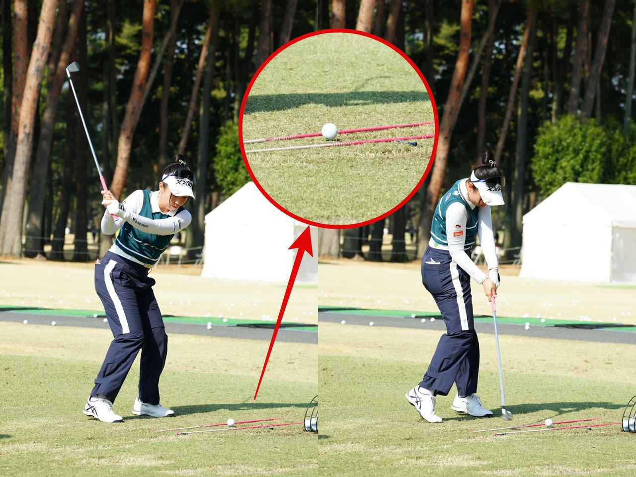 画像: 神谷そら&菅沼菜々に学ぶ! アライメントスティック活用法をプロがレポート【国内女子ツアー】 - みんなのゴルフダイジェスト