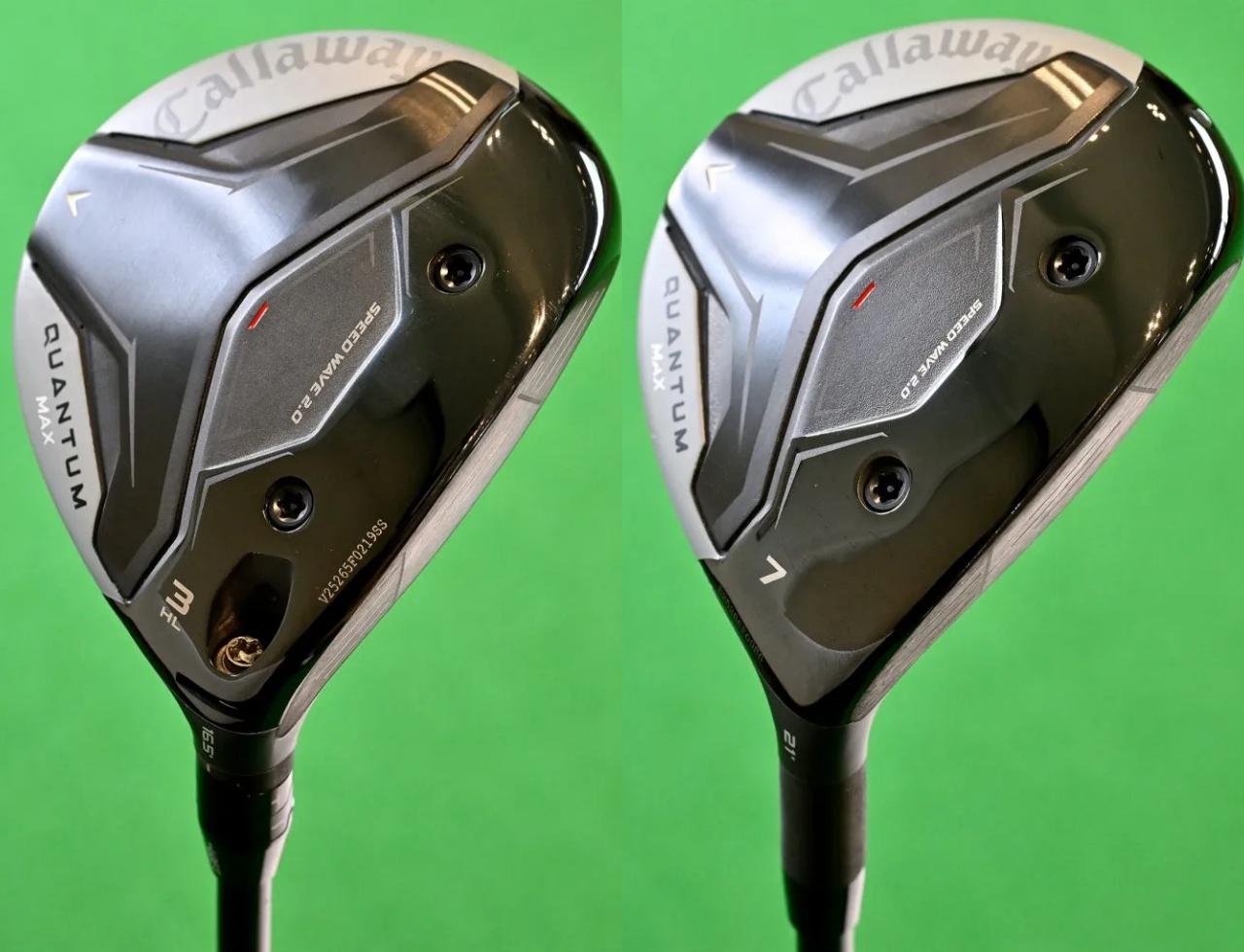 画像: 素材：17-4ステンレススチール+ トライアクシャル・カーボン+スピードウェーブ2.0（ボディ） マレージング鋼C300（3HLフェース） カーペンター455スチール（7Wフェース）