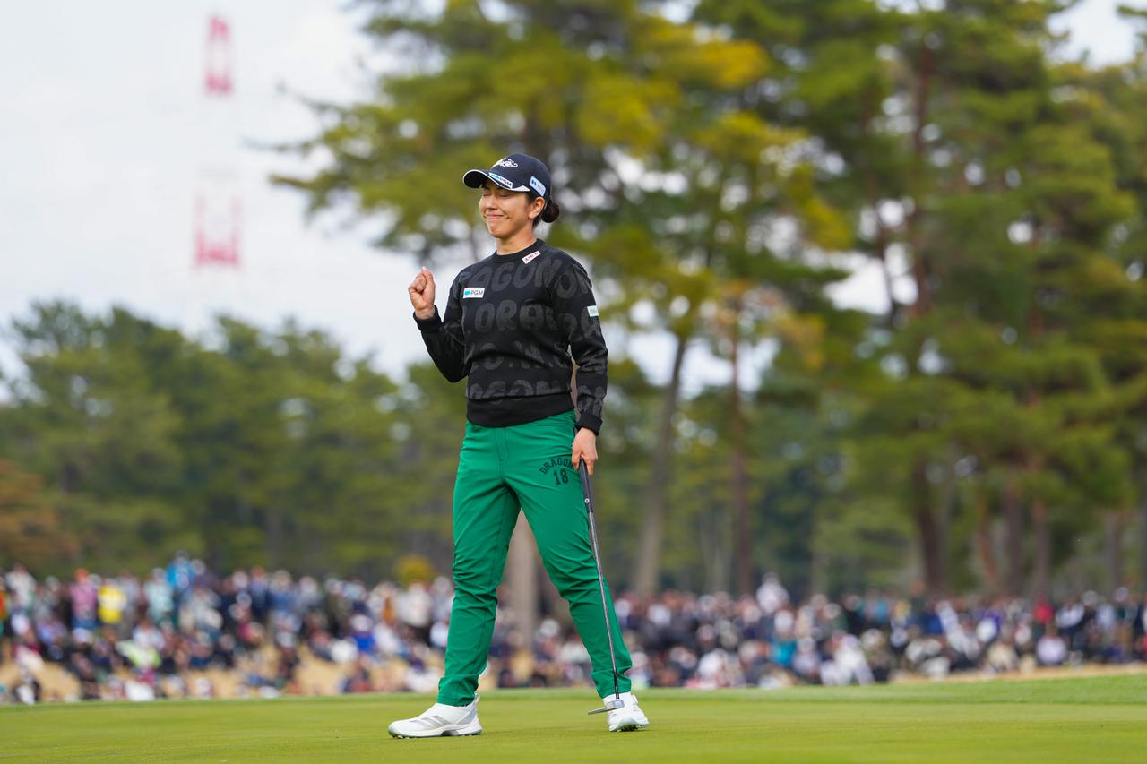 画像: 「Vポイント×SMBC レディス」で5年ぶりの勝利を飾った笠りつ子