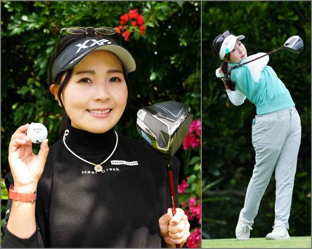 画像: 「ゼクシオ14+」には「飛距離も出るし、方向性もよくなった」、「スリクソン Zスター XV」については「初速の速さにビックリ」とコメントした