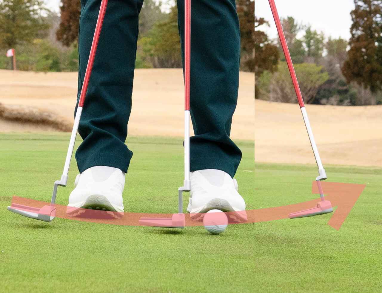 画像: 加速しながらインパクトする！