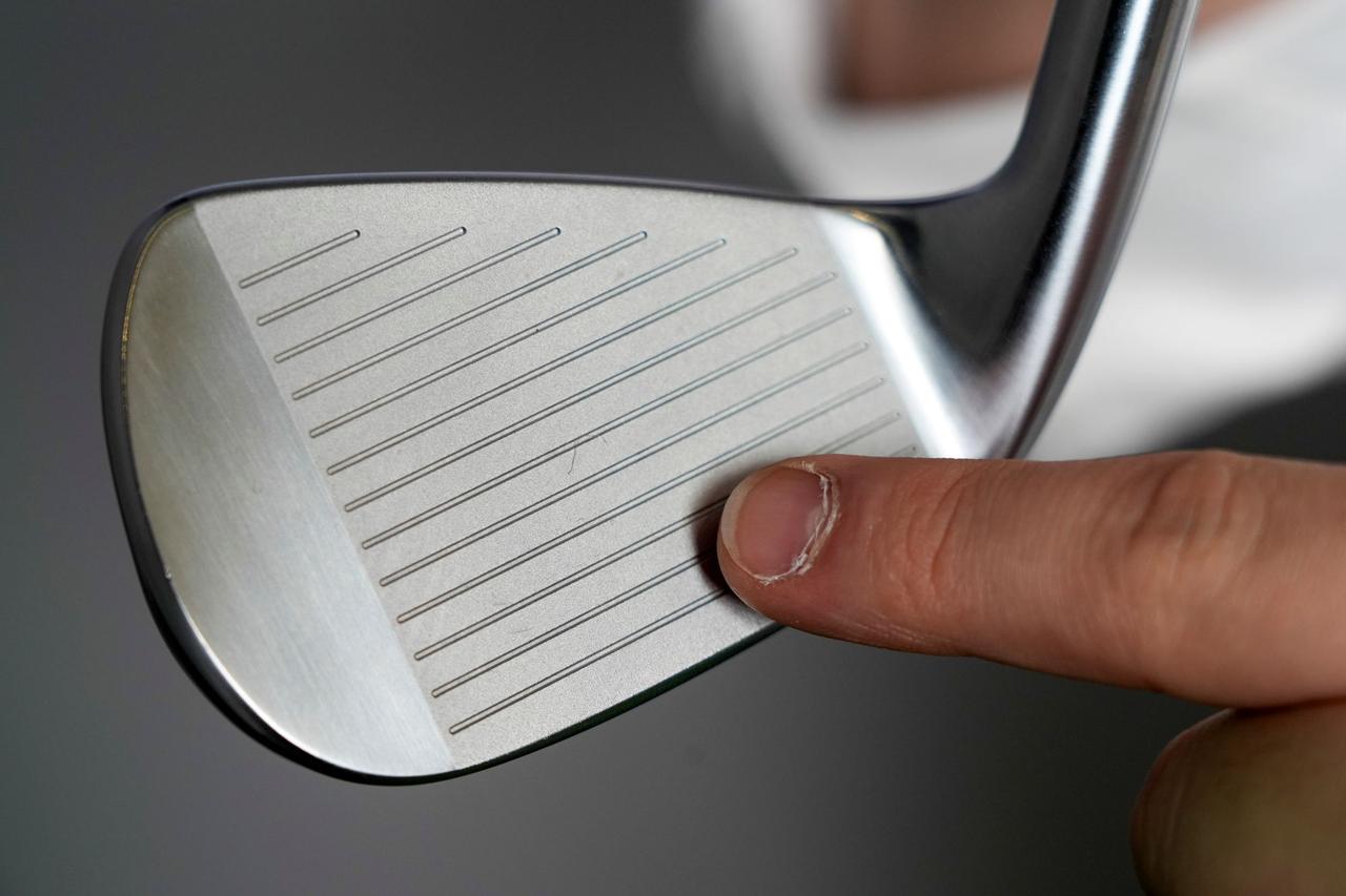 画像: 上下の打点がそろってくれるので距離のバラつきも抑えられる