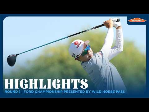 画像1: Round 1 Highlights presented by SERVPRO | 2026 Ford Championship presented by Wild Horse Pass www.youtube.com