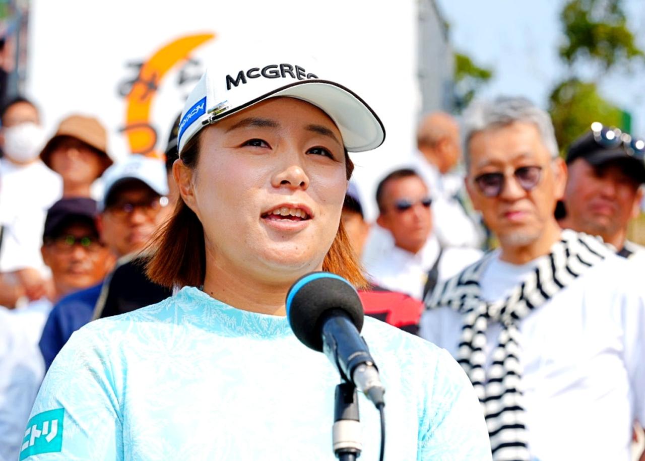 画像: 最終日永峰咲希が上がり4連続バーディで逆転優勝（撮影/岡沢裕行）