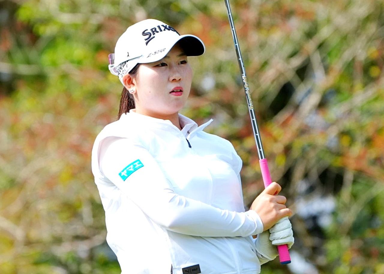 画像: ルーキー一番乗りのトップ10フィニッシュを果たした4位タイの藤本愛菜（撮影/岡沢裕行）