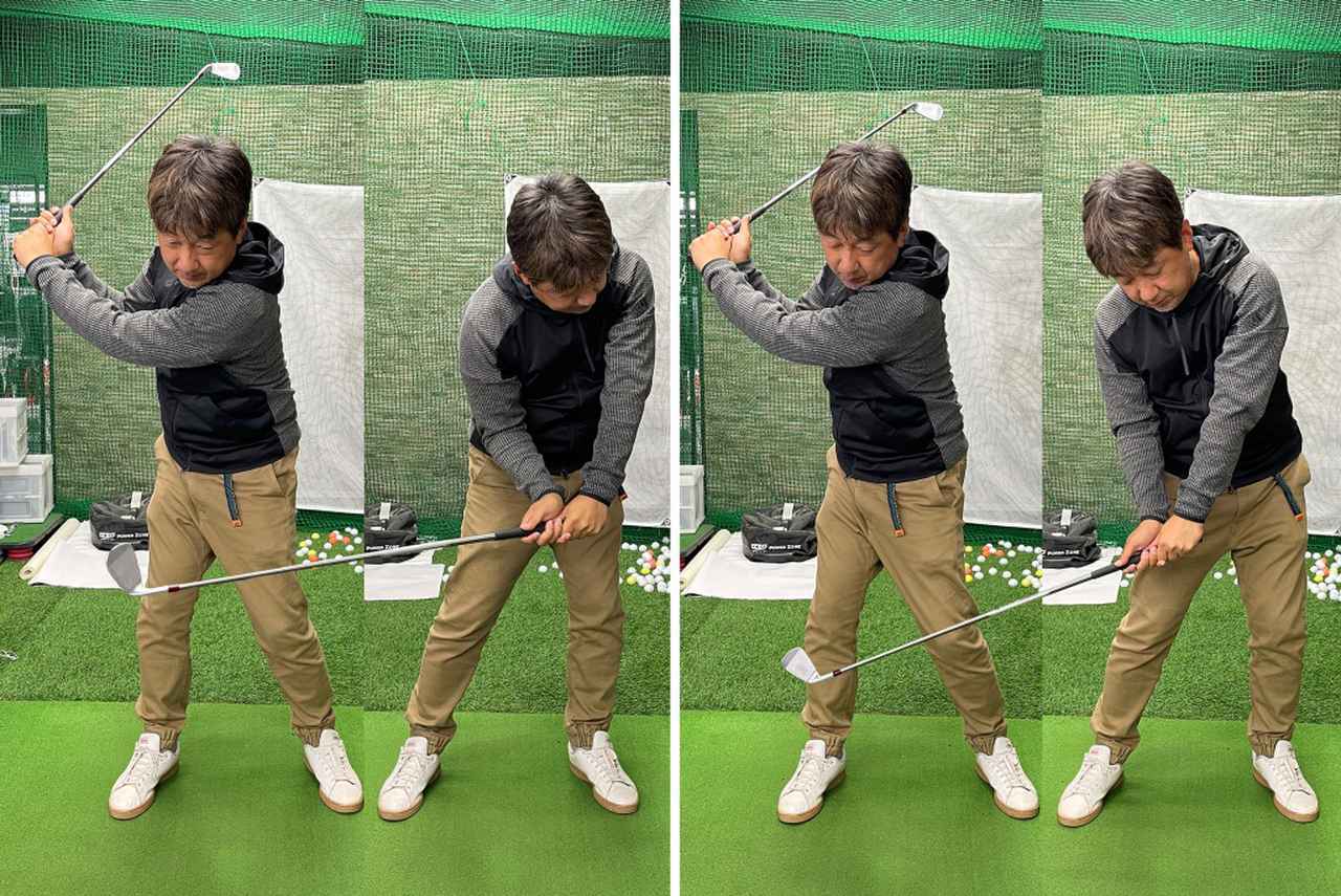 画像: 「重力」を生かして振るにはどうすればいいの？ 江連忠プロの教えを実際に試してみた - みんなのゴルフダイジェスト