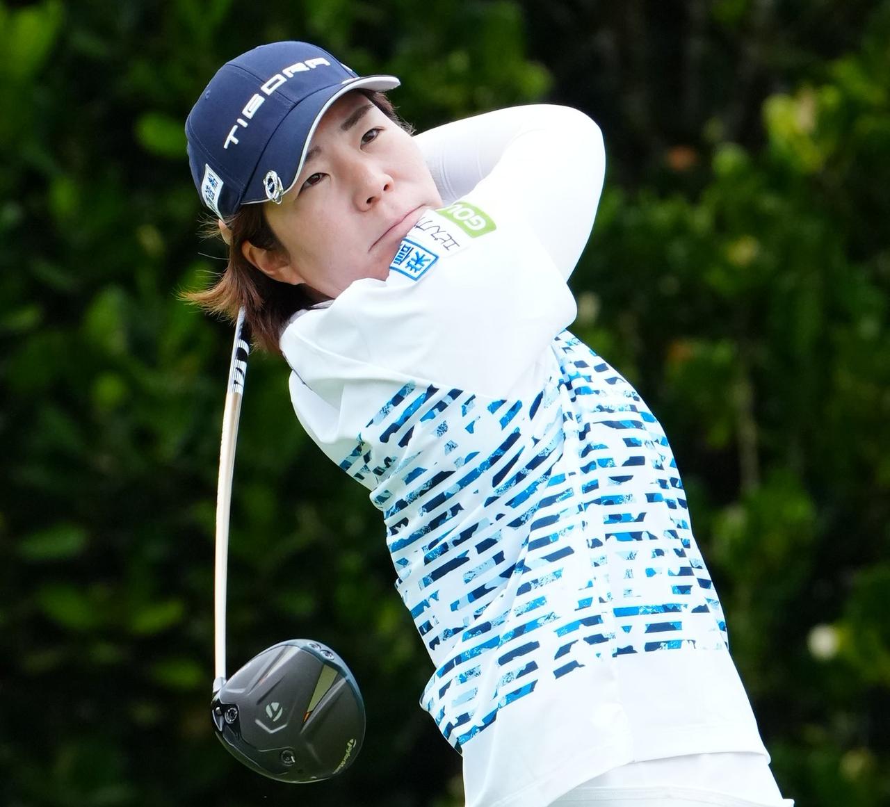 画像: 穴井詩（写真は26年「ダイキンオーキッドレディス」、撮影／岡沢裕行）