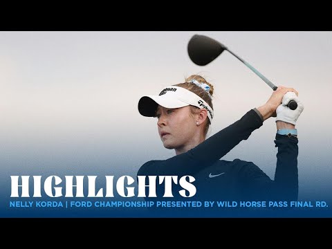画像: Nelly Korda takes home solo second at Ford Championship www.youtube.com