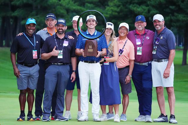 画像: 2024年のZOZOチャンピオンシップでJ・トーマスの猛追を振り切り優勝を果たしたエチャバリア