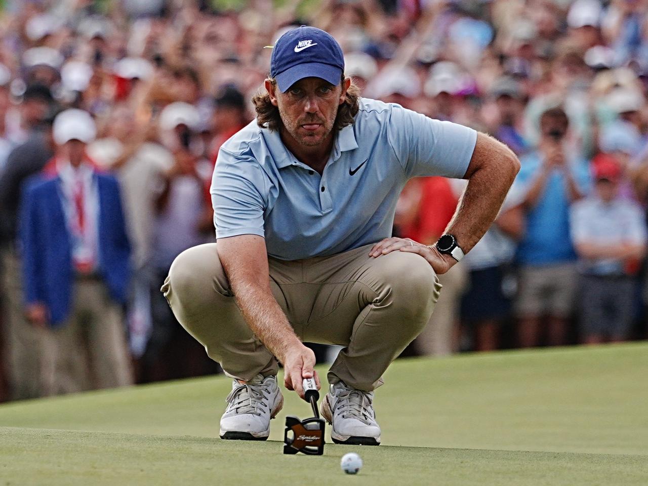 画像: このパターのサイトラインを変えたと話したトミー・フリートウッド（写真は25年ツアー選手権、撮影/岩本芳弘）