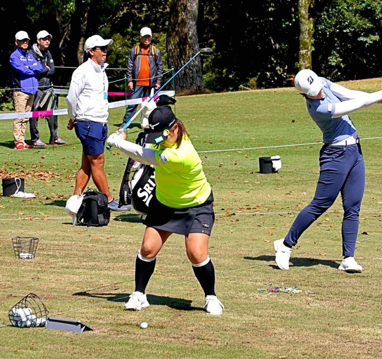 画像 : 4番目の画像 - 【連続写真12枚】寺岡沙弥香のUTショット正面 - みんなのゴルフダイジェスト