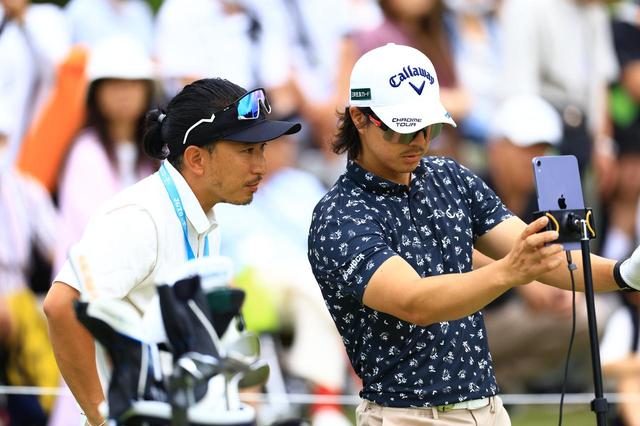画像: 2020年からタッグを組む田中剛コーチ（写真は2024年JAPAN PLAYERS CHAMPIONSHIP byサトウ食品）