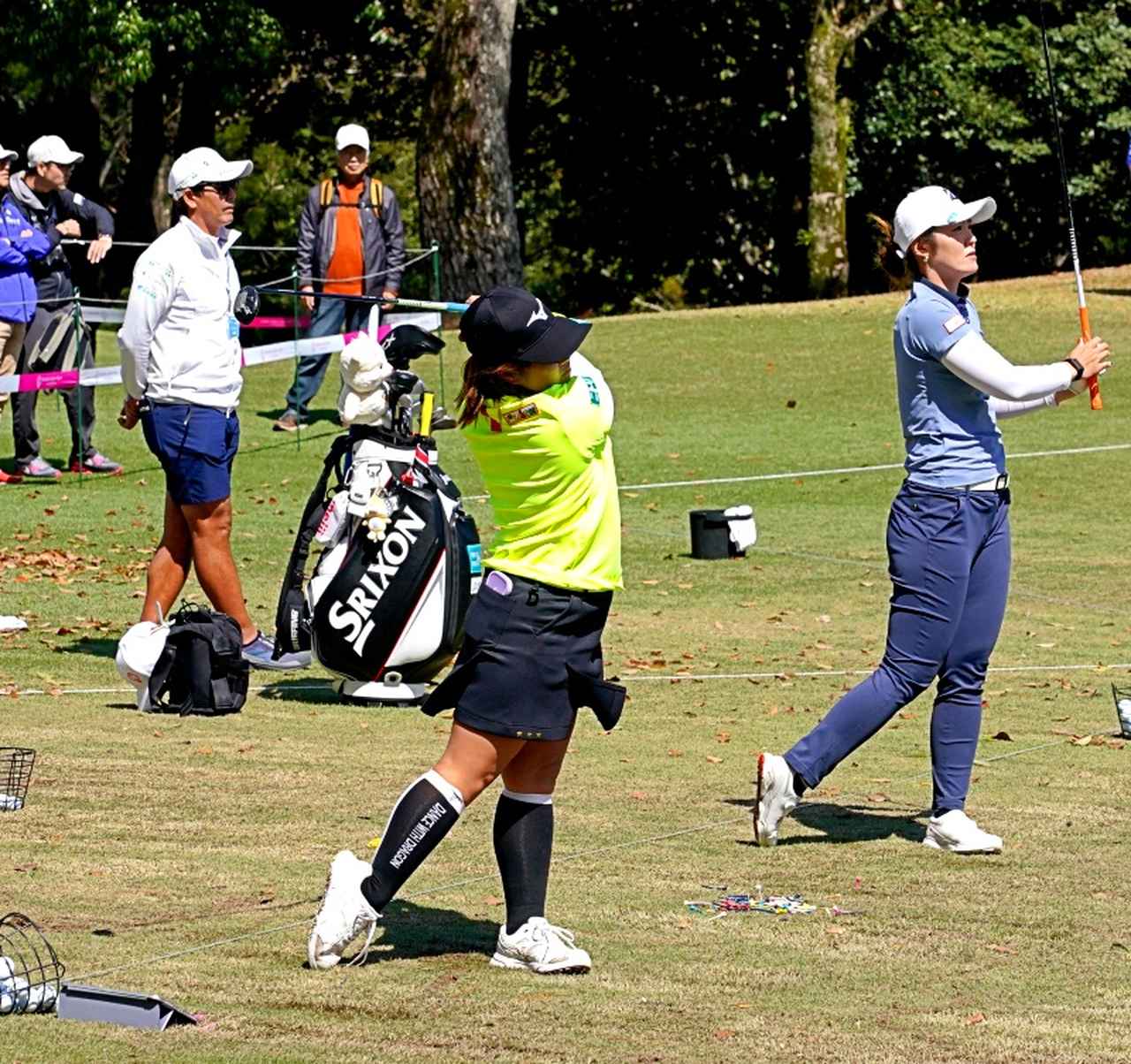 画像 : 12番目の画像 - 【連続写真12枚】寺岡沙弥香のUTショット正面 - みんなのゴルフダイジェスト