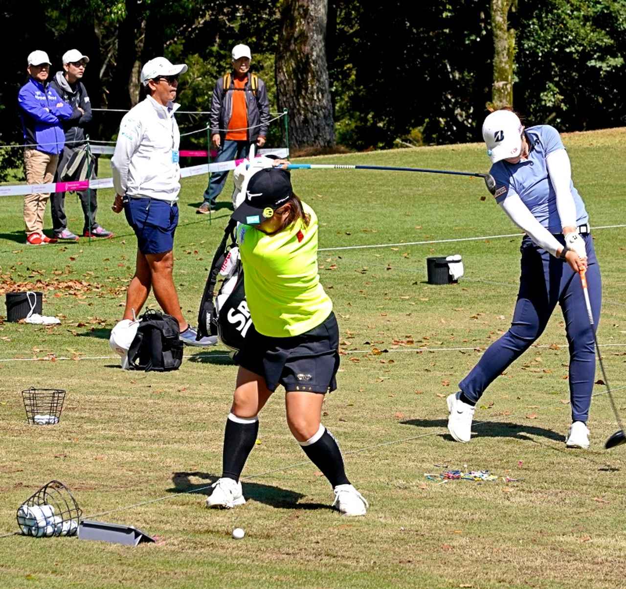 画像 : 3番目の画像 - 【連続写真12枚】寺岡沙弥香のUTショット正面 - みんなのゴルフダイジェスト