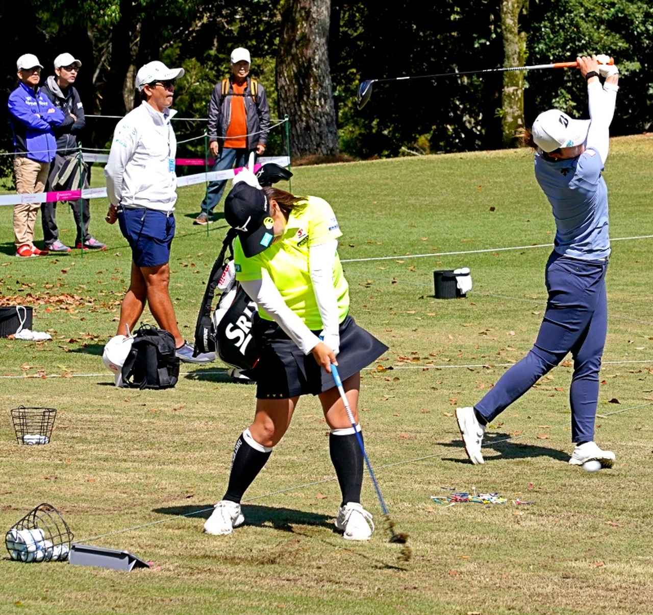 画像 : 7番目の画像 - 【連続写真12枚】寺岡沙弥香のUTショット正面 - みんなのゴルフダイジェスト