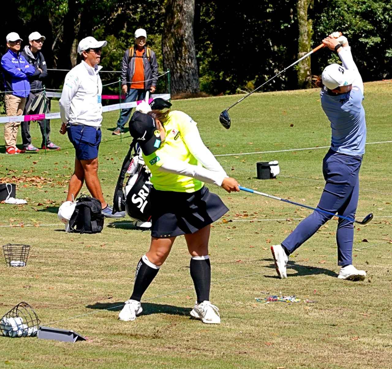 画像 : 8番目の画像 - 【連続写真12枚】寺岡沙弥香のUTショット正面 - みんなのゴルフダイジェスト