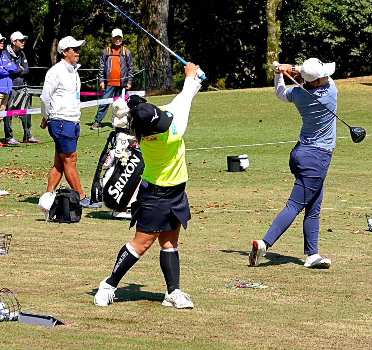 画像 : 11番目の画像 - 【連続写真12枚】寺岡沙弥香のUTショット正面 - みんなのゴルフダイジェスト