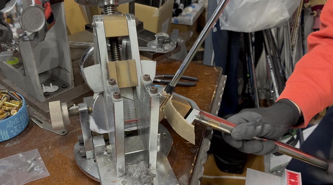 画像: リシャフト、クラブの組み換え作業を行う際は、ライ、ロフトをしっかり調整してお戻しします