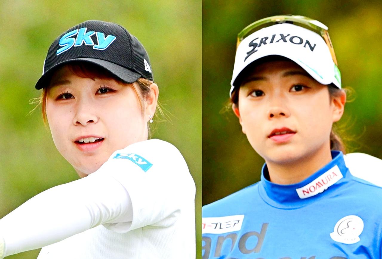 画像: 3日目首位に立った荒木優奈と2打差で追う菅楓華（撮影/有原裕晶）