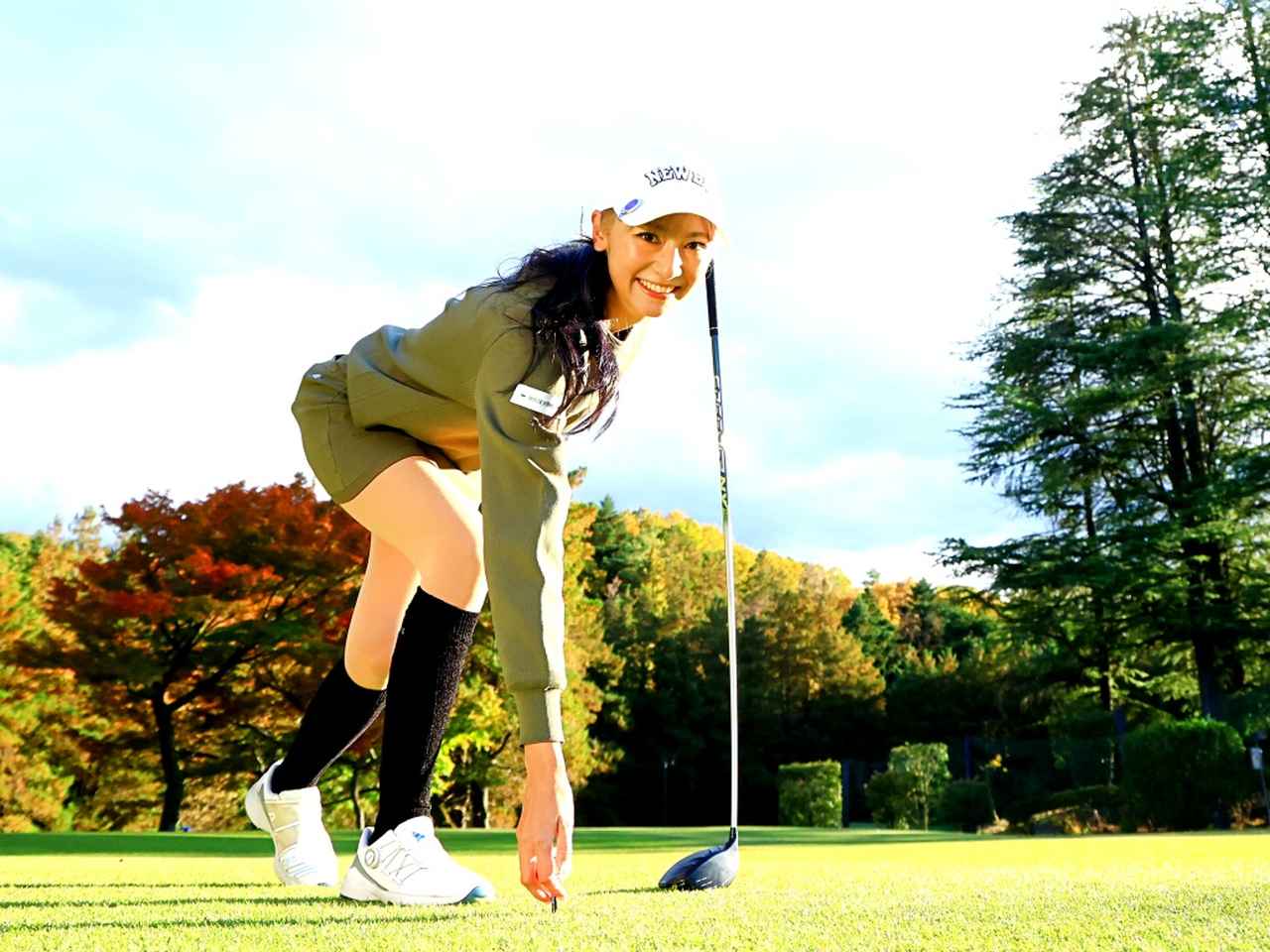 画像: 競技ゴルファーを目指している近藤みやび(撮影/大澤進二)