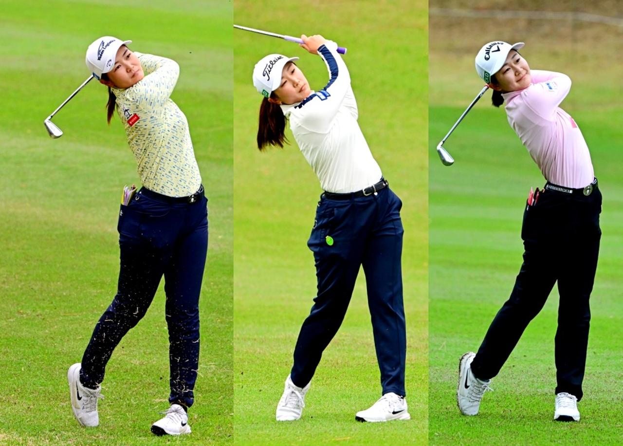 画像: 神谷3姉妹がそろって予選通過。左から長女・神谷そら、次女・もも、三女・ひな（撮影/有原裕晶）