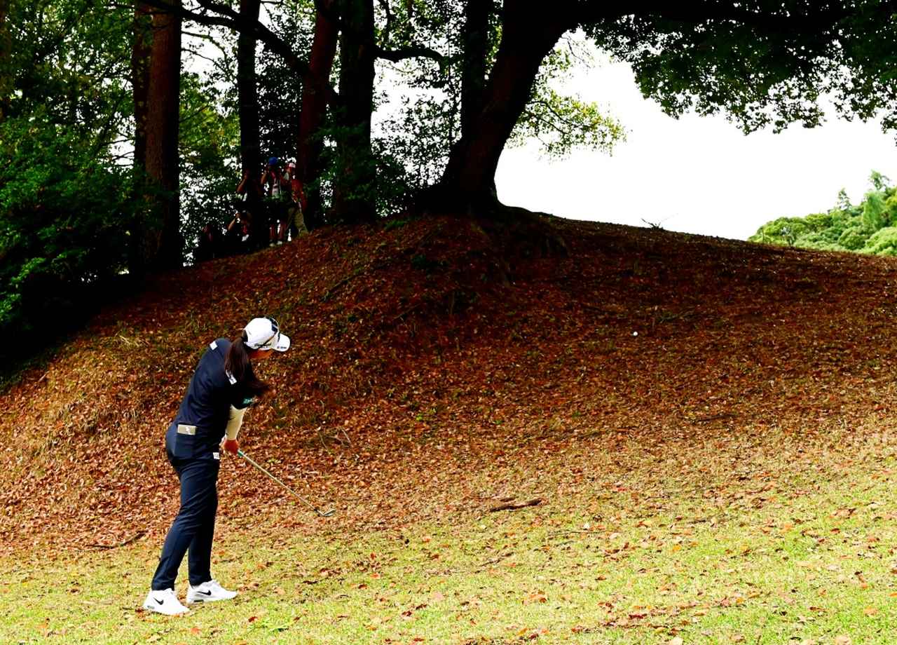 画像: 16番のトリプルでトップから陥落した菅楓華（撮影/有原裕晶）