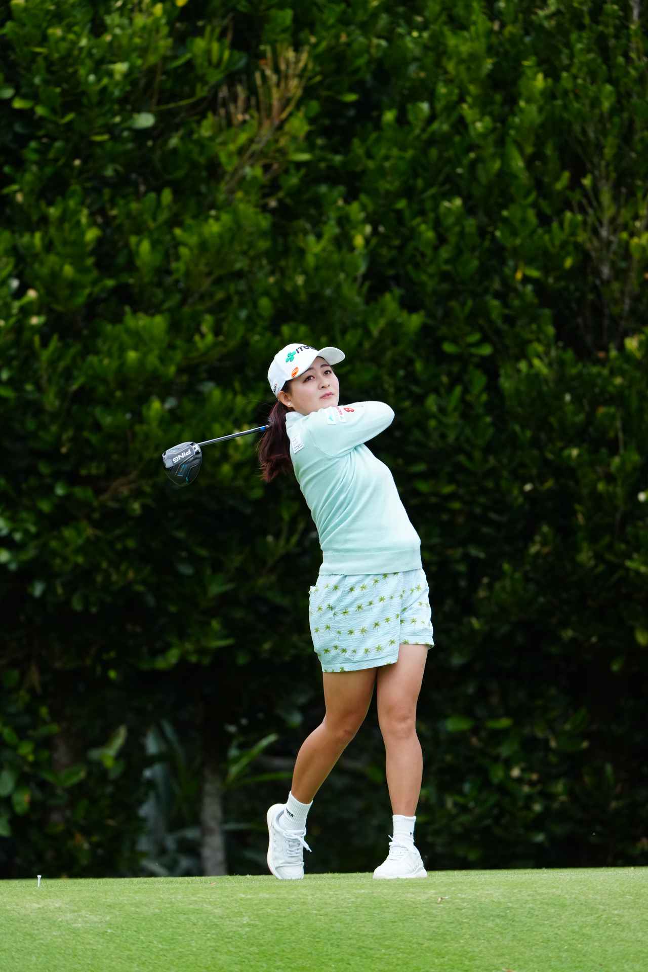 画像: ▶神谷桃歌、「ダイキンオーキッドレディス」初日(撮影/岡沢裕行)