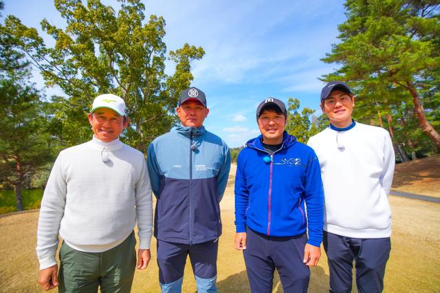 画像: 左から桑原克典、松坂大輔さん、サッカーの三浦淳寛さん、フリーアナウンサーの上重聡さん