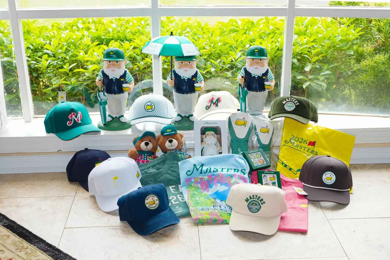画像: スタッフで買いあさった「マスターズ」のお土産（※一部抜粋）