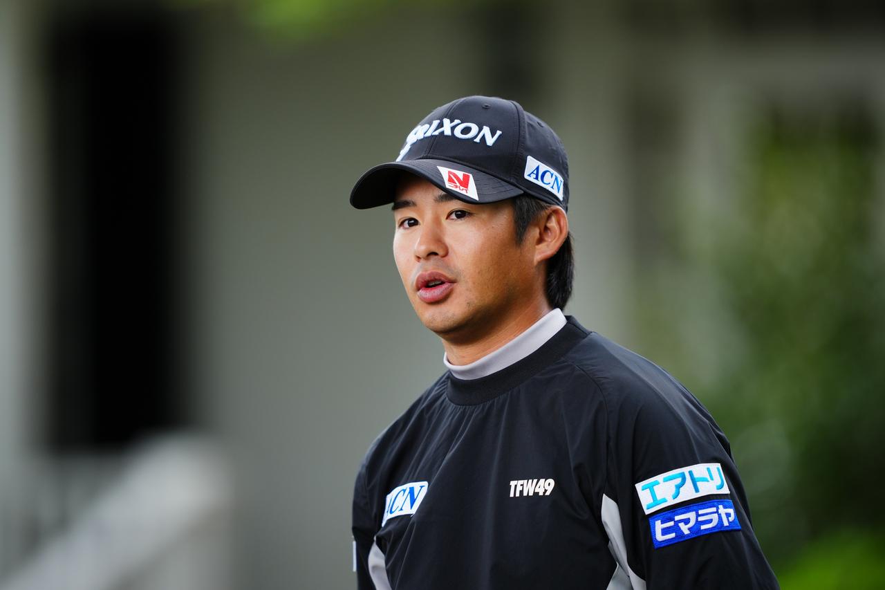 画像: 片岡尚之。昨年の日本オープンで勝ち、今年のマスターズ出場権を獲得。全英オープンへの出場も決まっている