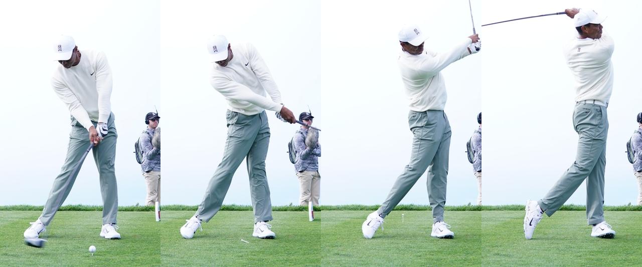 画像: ビギナーでも積極的にマネしたい！ タイガー・ウッズの「起き上がる」フォロー - みんなのゴルフダイジェスト