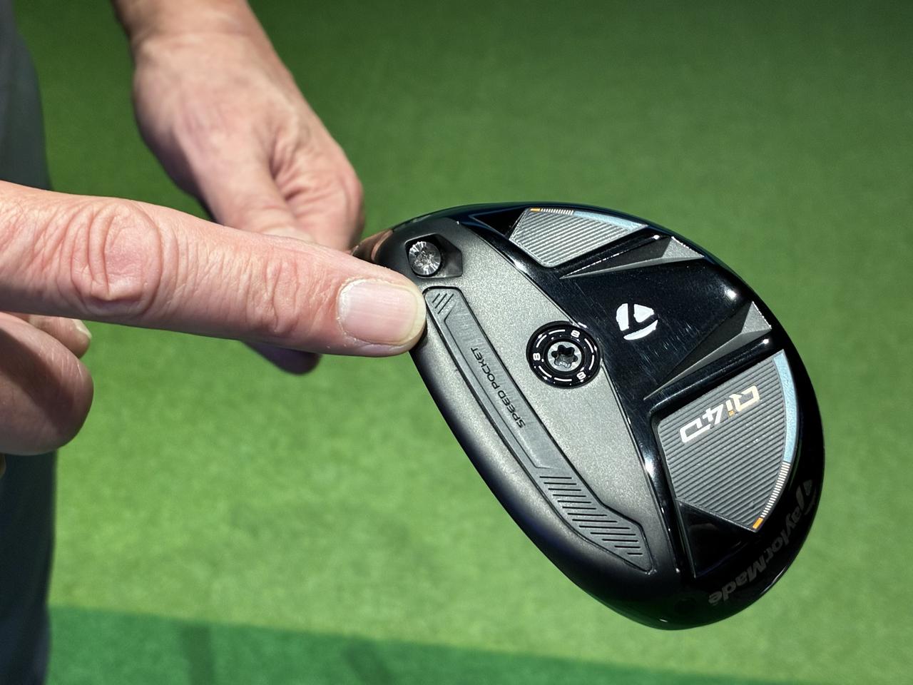 画像: テーラーメイドの基本構造と言っても過言ではない「貫通型スピードポケット」